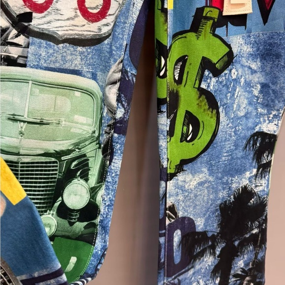 Alice + Olivia KAI LOW RISE PRINTED JEAN - Picture 8 of 12